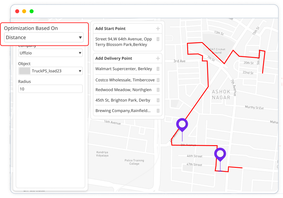 Automated Route Planning